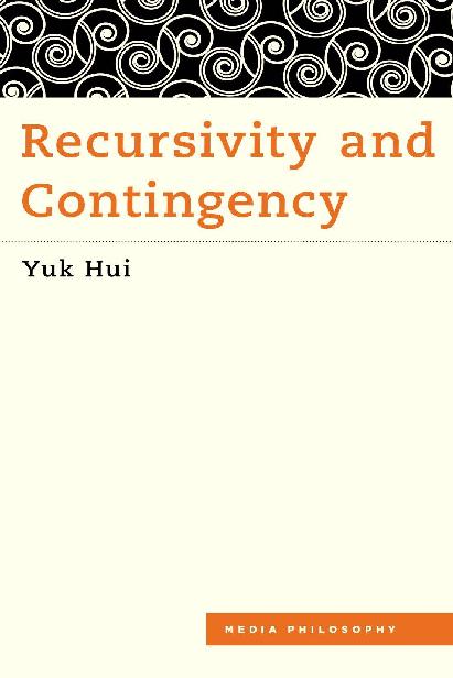 Recursivity and Contingency