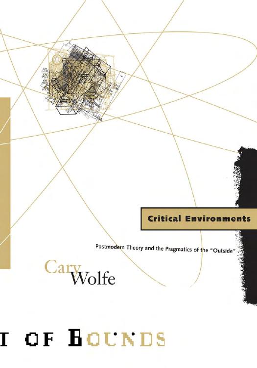 Critical Environments: Postmodern Theory and the Prgamatics of the "Outside"