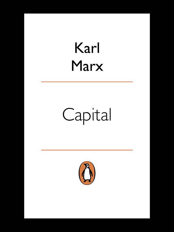 Capital: A Critique of Political Economy, Vol. 1 (Penguin)