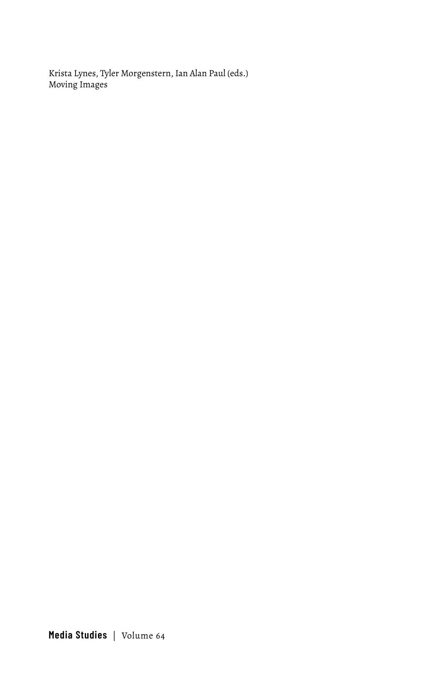 Moving Images: Mediating Migration as Crisis