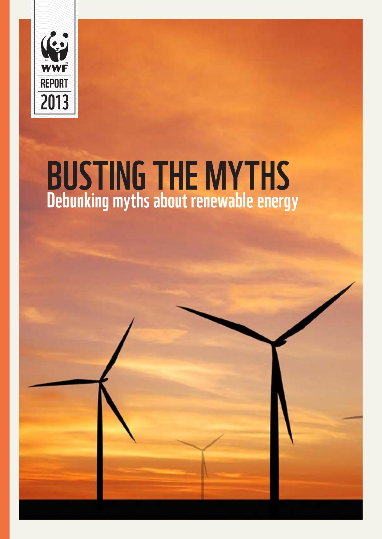 Busting the Myths: Debunking myths about renewable energy