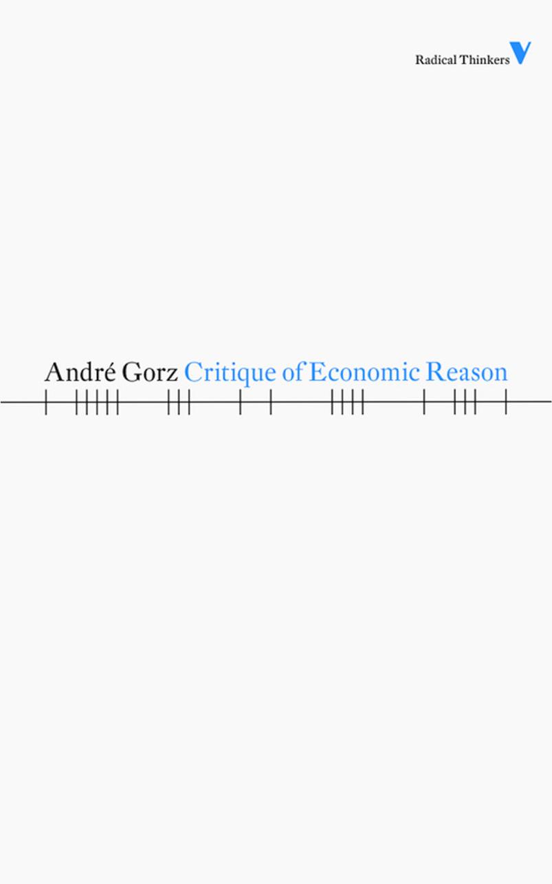 Critique of Economic Reason