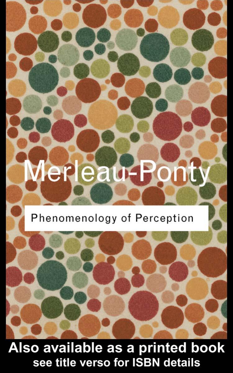 Phenomenology of Perception