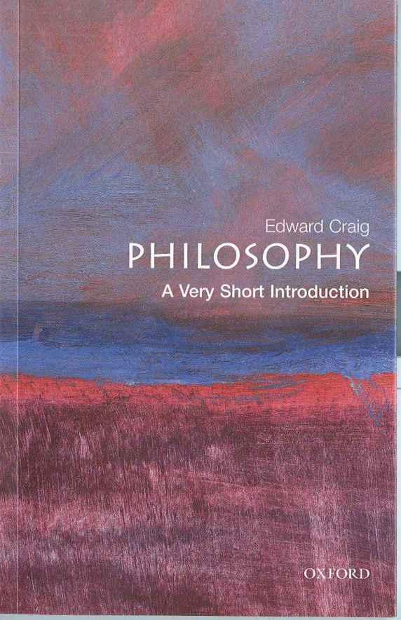 Philosophy - A Very Short Introduction