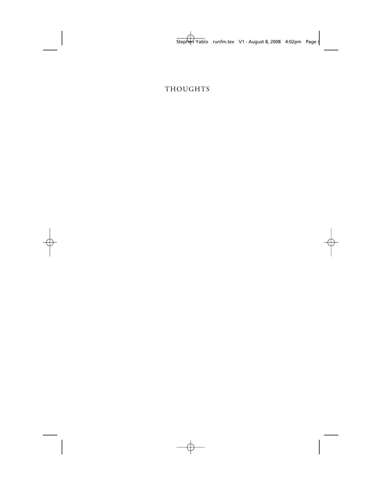 Thoughts: Essays on Mind, Meaning, and Modality