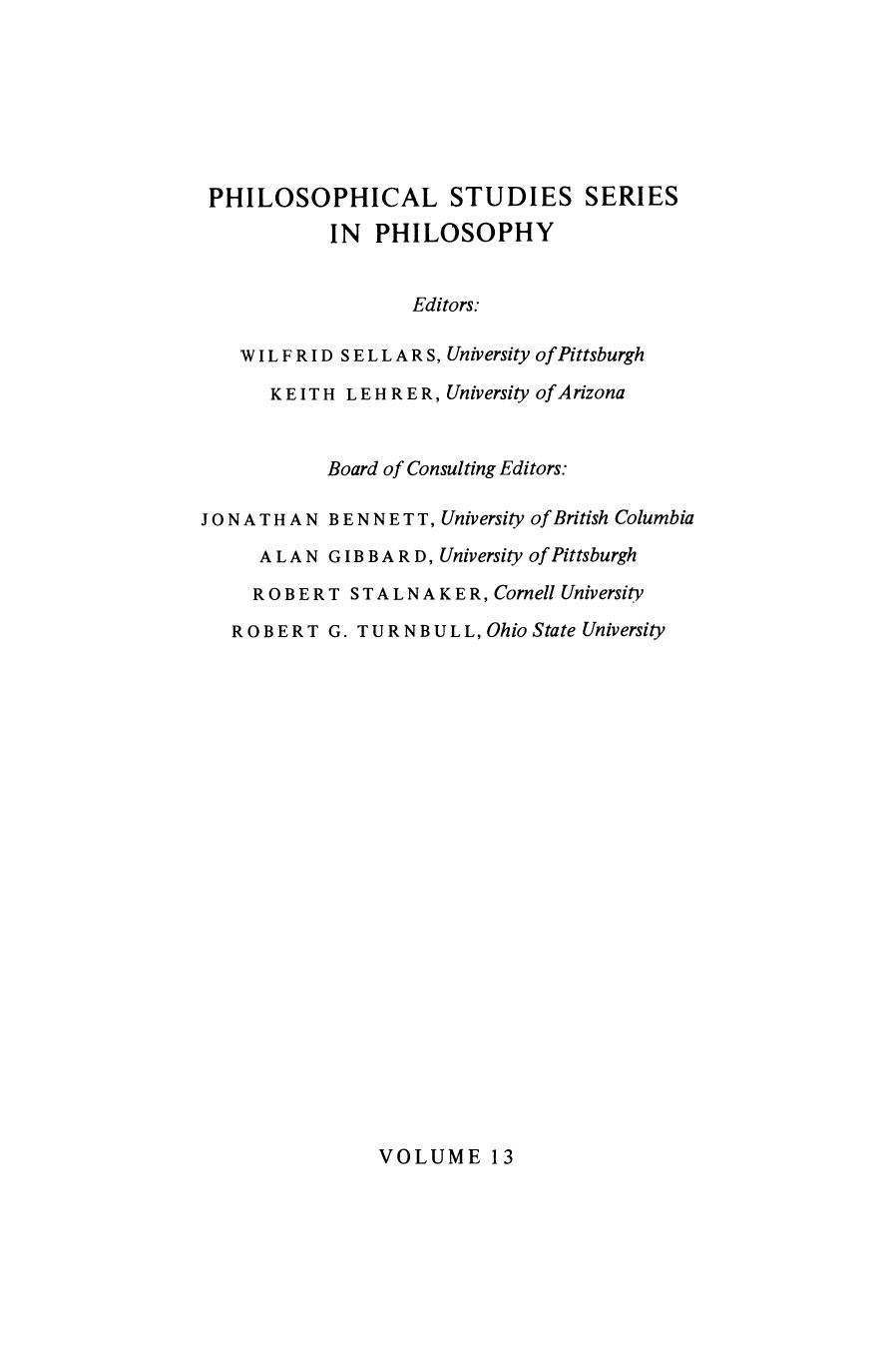 Values and Morals Essays in Honor of William Frankena, Charles Stevenson, and Richard Brandt by David Lyons (auth.), Alvin I. Goldman, Jaegwon Kim (eds.) (z-lib.org)