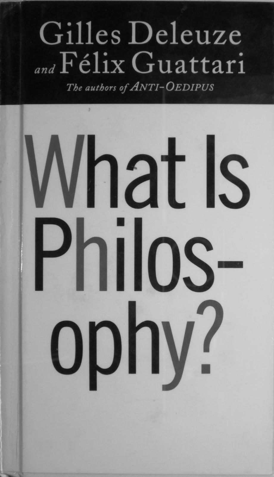 What Is Philosophy?