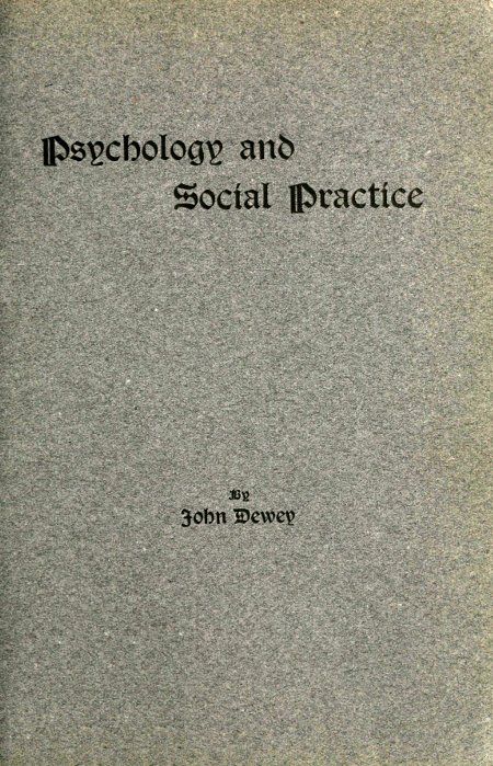 Psychology and Social Practice
