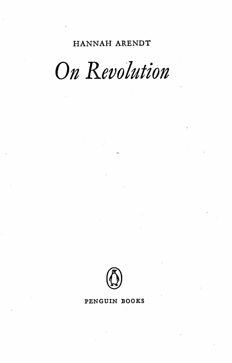 On Revolution