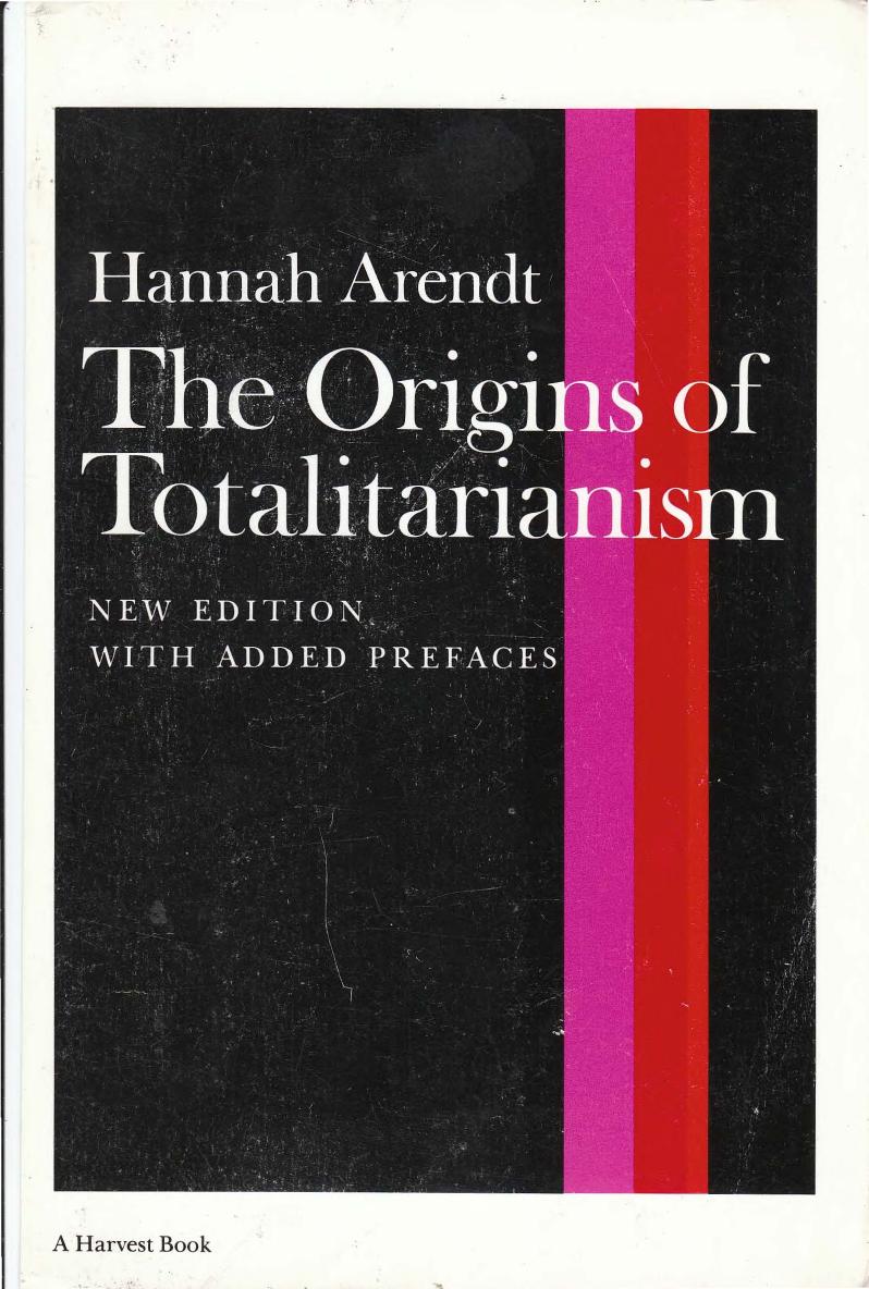 The Origins of Totalitarianism